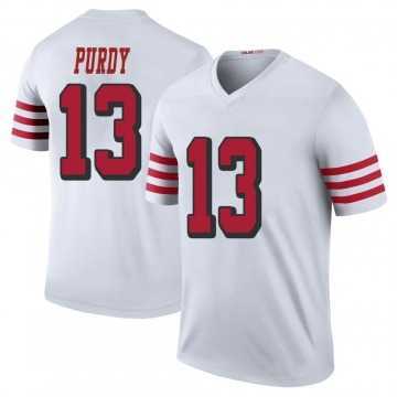 Men & Women & Youth San Francisco 49ers #13 Brock Purdy White Stitched Jersey